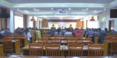 大埔县组织收听收看全省脱贫攻坚工作现场推进视频会议