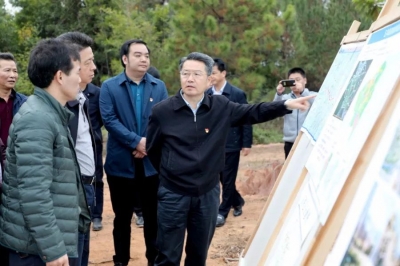 朱少辉率队调研梅龙高铁规划建设情况
