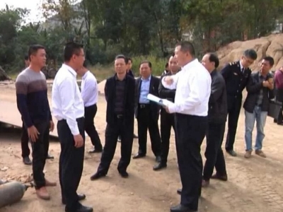 市检查组到大埔检查验收船舶防汛安全隐患专项整治工作