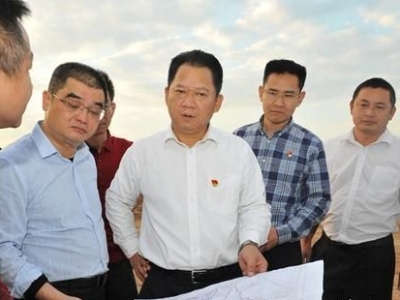 朱国城调研重点民生项目建设工作