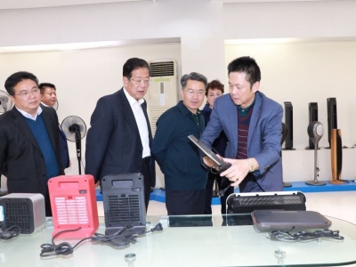 朱少辉率队到深圳市联创科技集团走访 