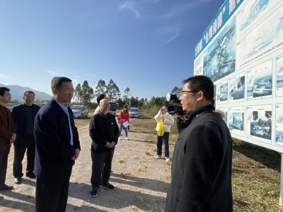 陈元星到蕉岭督办调研仓海诗廊项目提案：齐心协力打造梅州文旅新名片