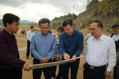 朱汉东一行到大埔枫朗镇调研农业农村、交通公路和红色文化等工作