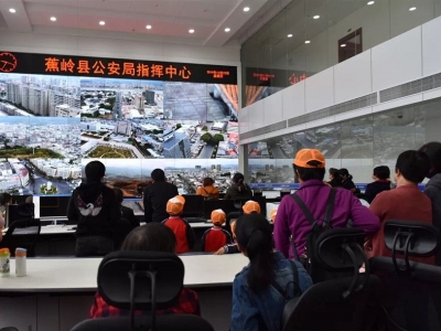 蕉岭：萌娃进警营，体验别样“警彩”