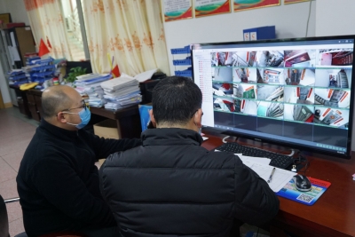 技术防疫来助阵！大埔县湖寮镇远程视频监控系统“上线”