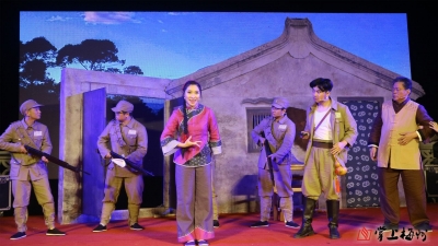 百姓演员、红色题材、真情演绎...山歌剧《初心》在丰顺留隍镇上演！