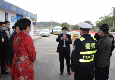 宋才华督导疫情防控工作：以更实更细举措全力守护人民群众生命安全、身体健康 