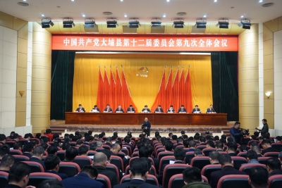 2020年大埔县的重点工作！8个词带你看明白！