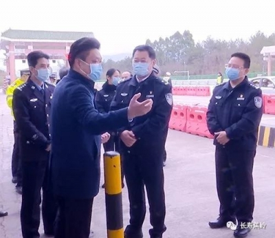 宁惠军到蕉岭检查疫情防控和春节春运安保工作