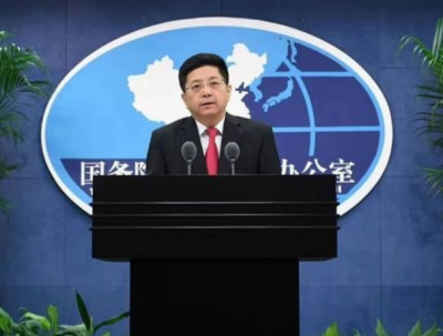 国台办：民进党当局的倒行逆施只是螳臂当车 阻挡不了祖国统一的历史大势