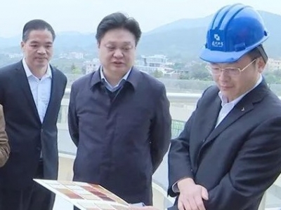 致力打造寿乡蕉岭新名片！陈伟明深入到丘成桐国际会议中心调研