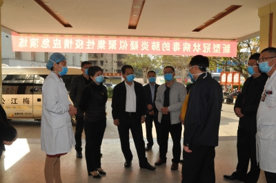 朱国城钟秀堂率队调研检查疫情防控工作：坚决打好疫情防控主动仗