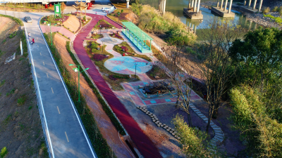 碧水蓝天，让人沉醉！五华河万里碧道转水段首期开放啦~