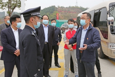 陈敏到大埔县检查疫情防控工作：筑牢联防联控铜墙铁壁 保卫美丽梅州美好家园 