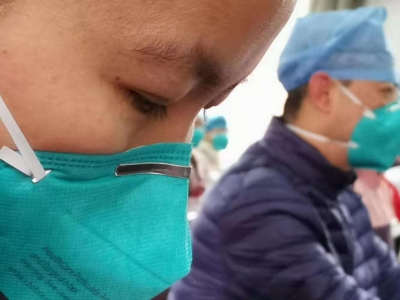 就位！广东医疗队正式进入武汉汉口医院