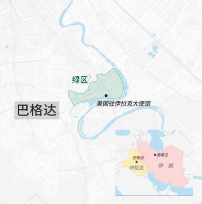 巴格达发生爆炸，疑为针对美使馆火箭弹袭击