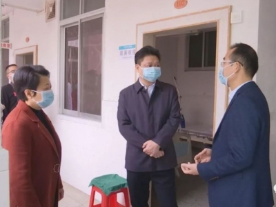 陈伟明看望慰问春节坚守岗位干部职工