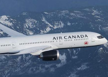 加拿大航空暂停所有直航中国的航班