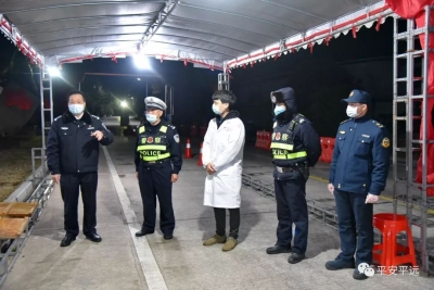 疫情在前，警察不退！看望慰问，鼓舞士气！