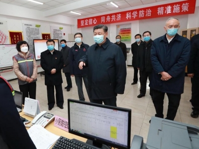 习近平：以更坚定的信心更顽强的意志更果断的措施 坚决打赢疫情防控的人民战争总体战阻击战