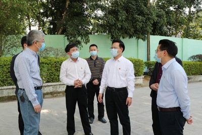 曾永祥廖茂忠率队督导重点机构场所疫情防控工作：确保特殊群体的健康和安全