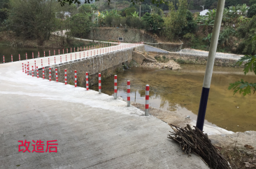 解决安全隐患村民齐点赞！区水务局为西阳镇筀竹村修复桥护栏