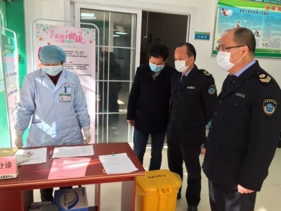 疫情防控，梅县区卫监所在行动！