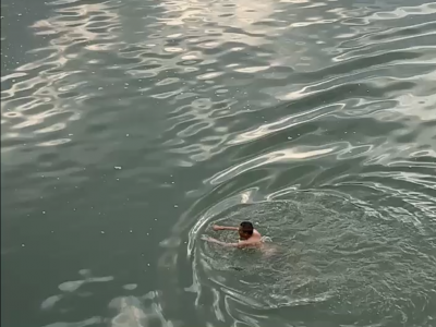 因为“方便”，在梅江河游泳健身？不可取！