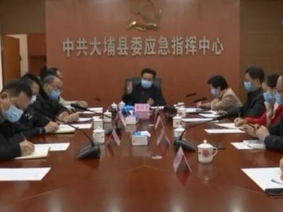 朱汉东主持召开市外来埔人员摸查监管工作视频会议