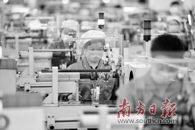 粤企加足马力陆续开工 分类管理严防死守 防疫生产两不误