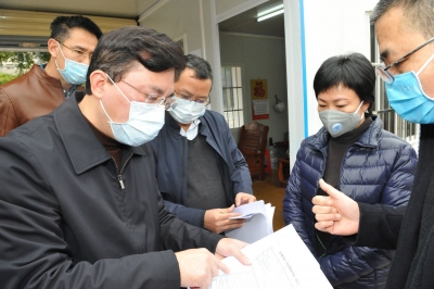 黄文沐到梅江区检查督导疫情防控工作：全方位全覆盖做好综合防控