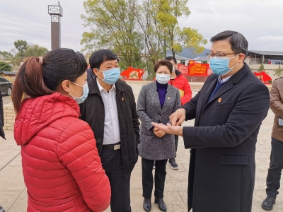 陈晓建到平远检查疫情防控社会宣传工作：营造好群防群治浓厚氛围