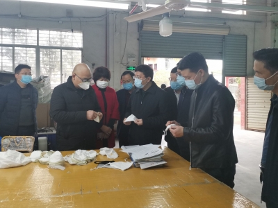 黄文沐检查调研园区疫情防控和企业复工复产工作：统筹抓好企业疫情防控和复工复产 