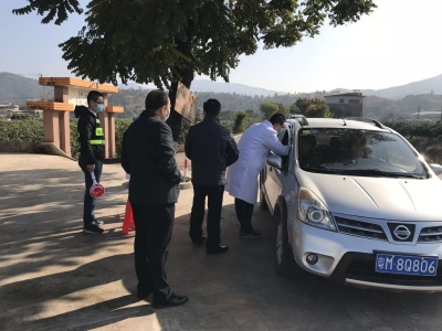 梅县石扇：党建引领、群防群控，合力打好疫情防控阻击战