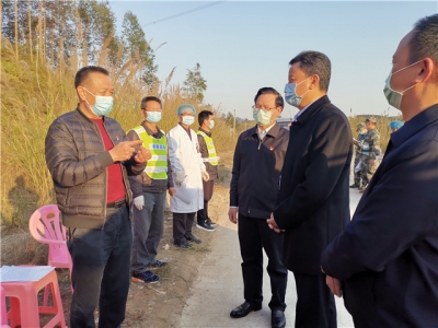 王庆利到丰顺县检查疫情防控工作时强调：更严标准 更高要求 统筹抓好疫情防控和复工复产