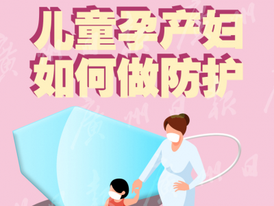 官方指引来了！儿童孕产妇如何做防护？