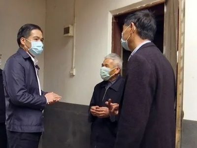 刘彩波到蕉岭广福镇检查疫情防控、脱贫攻坚工作