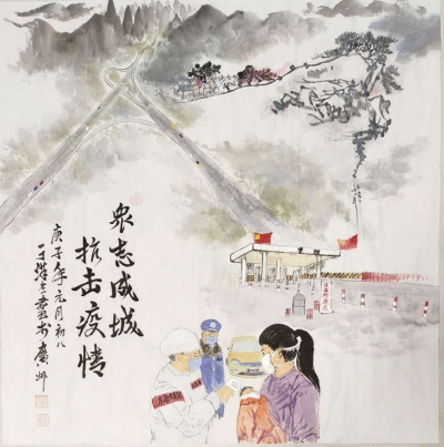 以艺战“疫”　以文寄情！他们吹响战“疫”青春号角...