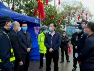 杜敏琪到兴宁调研：强化党建引领 筑牢群防群控严密防线