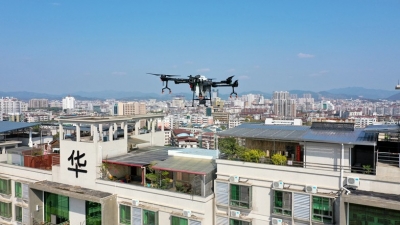 无人机上场！不到10分钟，完成小区防疫消杀作业！关键无毒无害