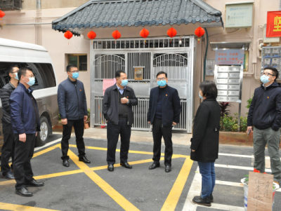 朱国城检查疫情防控工作：“零死角、零盲区、零疏漏”做好防控