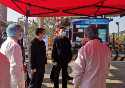 黄文沐到丰顺县检查疫情防控及复工复产工作：一手抓防疫 一手抓生产