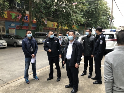 不打招呼直奔一线！梅江区主要领导检查疫情防控工作
