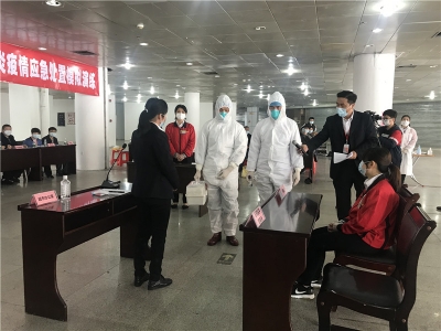 梅城有超市员工发热，确定为疑似？别慌！这是场模拟演练…