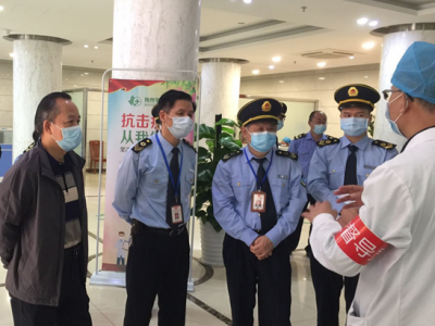 省卫生监督所派员来梅稽查新冠疫情防控卫生监督工作