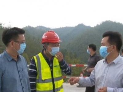 朱汉东检查重点项目复工复产情况