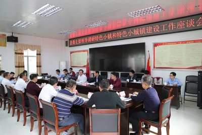 丰顺召开留隍镇国家特色小镇和特色小城镇建设工作座谈会