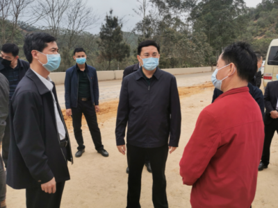 黄文沐到五华检查调研交通公路项目疫情防控和复工复产工作：疫情防控不放松 重点项目快施工 