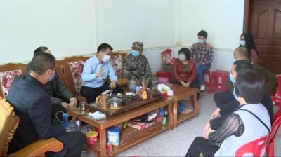 兴宁组织慰问湖北抗疫一线军人家属