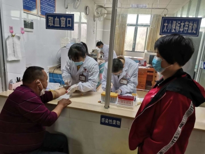 点个赞！梅县区白渡镇组织村（社区）“两委”干部免费健康体检